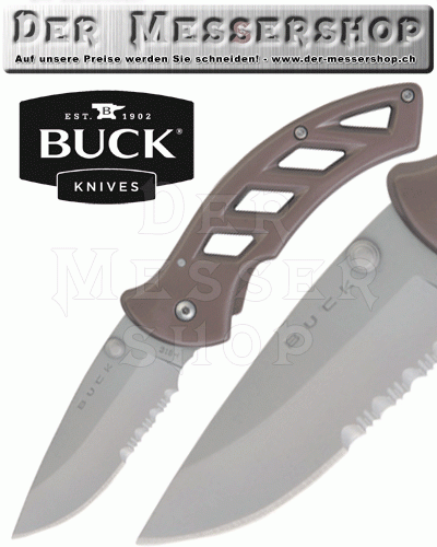 Buck Einhandmesser Parallex 3.0 Gun Metal