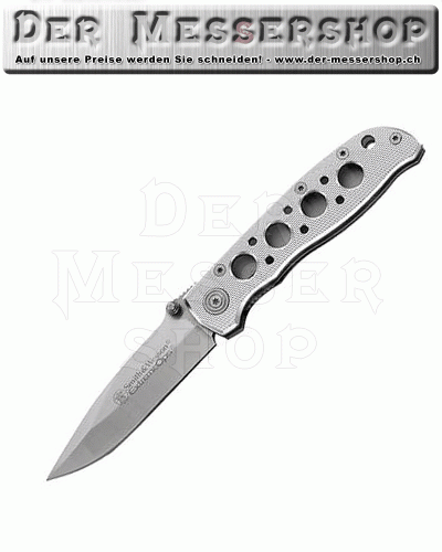 Smith and Wesson Extreme Ops Silver, Stahl 440 A, Aluminium-Heft