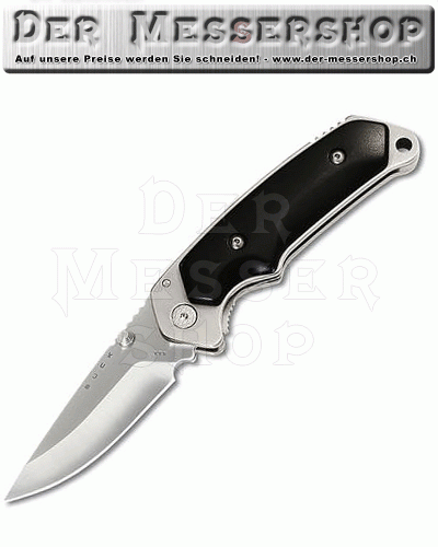 Buck Einhandmesser Alpha-Hunter, Stahl 420 HC, Gummi-Schalen, Ny