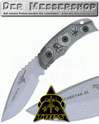 Tops Knives Outdoormesser Cheetah XL