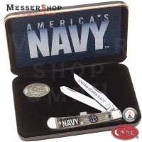 Case Taschenmesser US Navy Trapper Geschenkset
