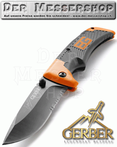 Gerber Einhandmesser Bear Grylls Scout Folding Knife 3.3