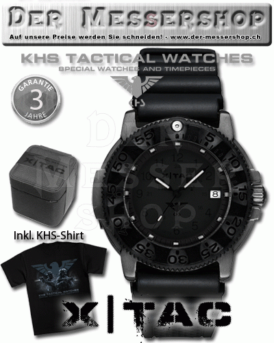 KHS Watch - Armbanduhr Tactical Shadow X|TAC - Driverarmband