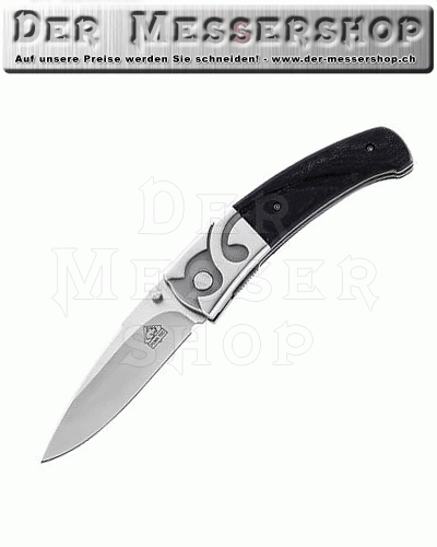 Puma TEC Einhandmesser, AISI 420, Klinge 9 cm, G-10-Schalen, Cli