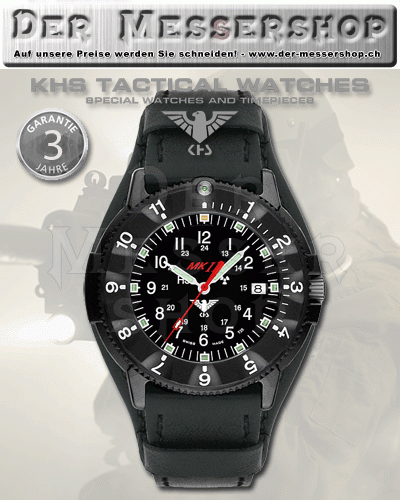 KHS Watch-Navigator mit Leder-Armband Leder-Armband MK II und Un