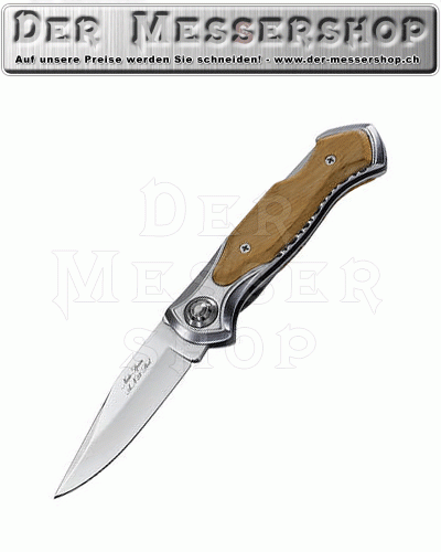 Nieto Taschenmesser, Stahl AN.58, Buche, Aluminium, Heftlänge 11