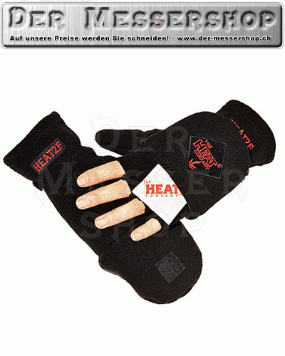 Handschuhe Heat 2, schwarz