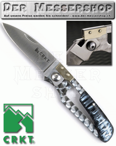 CRKT Einhandmesser Slip K.I.S.S. 2- 2.375" Blade, Razor-Sharp Edge