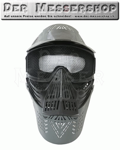 Vollschutzmaske mit Gitter