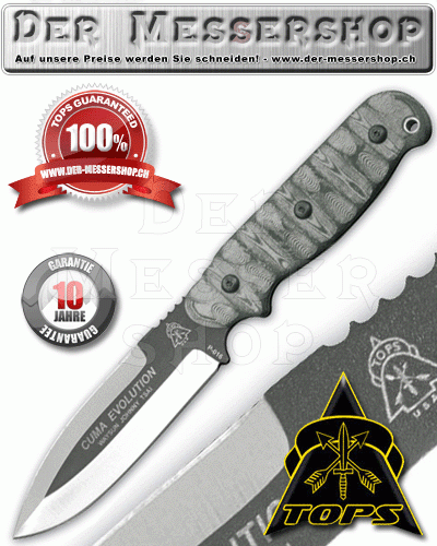 Tops Knives Kampfmesser Cuma | | | Messershop.ch
