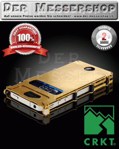 CRKT Inox Case I Phone 4 Case - Gold