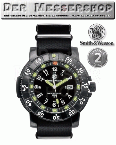 Smith & Wesson H3 Time Trouper mit Natostrap Armbanduhr