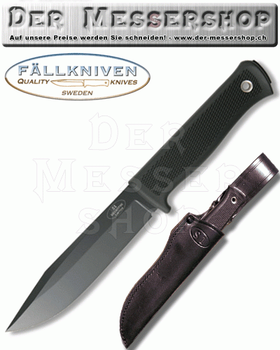 Fällkniven Waldmesser - Modell S1 Black Leather