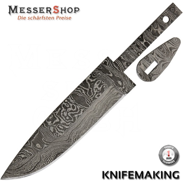 Alabama Damascus Steel Damascus Knife Blade