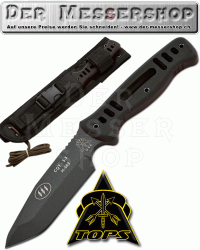 Tops Knives Einsatzmesser CQT Close Quarters Tactical 5.5