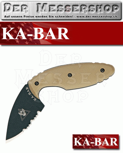 Ka-Bar TDI Knife Coyote Brown