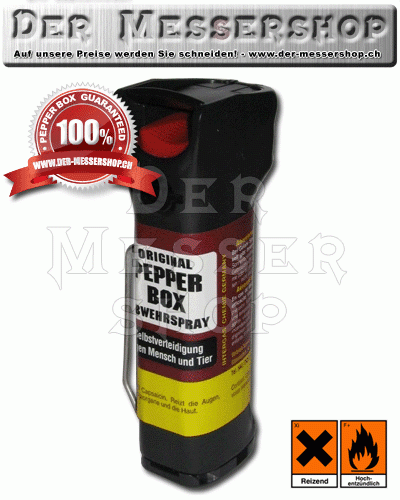 Pepper-Box Super-Garant mit Metall-Clip