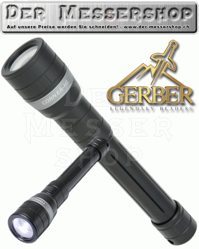 Gerber Hi-LED-Taschenlampe Cornea HI&#8482; - mit L.E.D.
