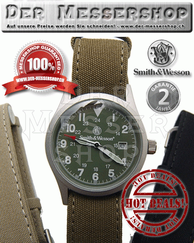 Smith & Wesson Vintage Military Watch