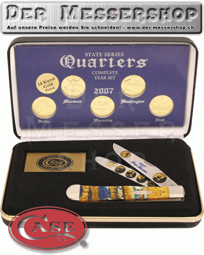Case 2007 Gold Quarters Limite